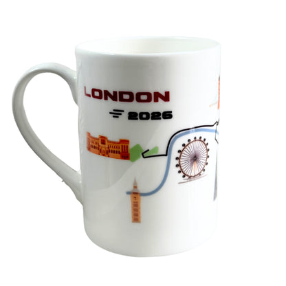 London Bone China Mug - Customisable