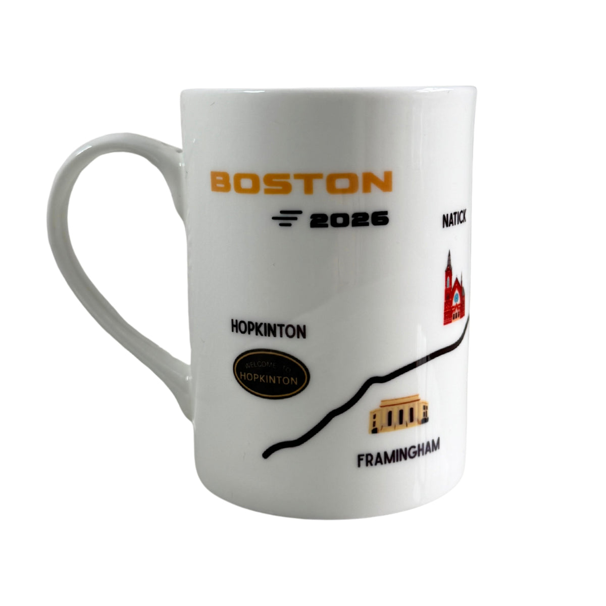 Boston Bone China Mug - Customisable