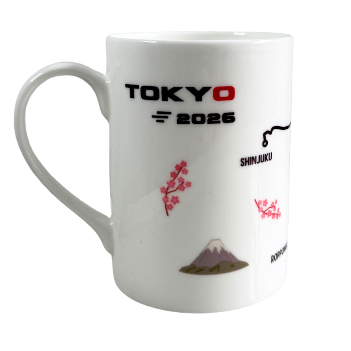 Tokyo Bone China Mug - Customisable