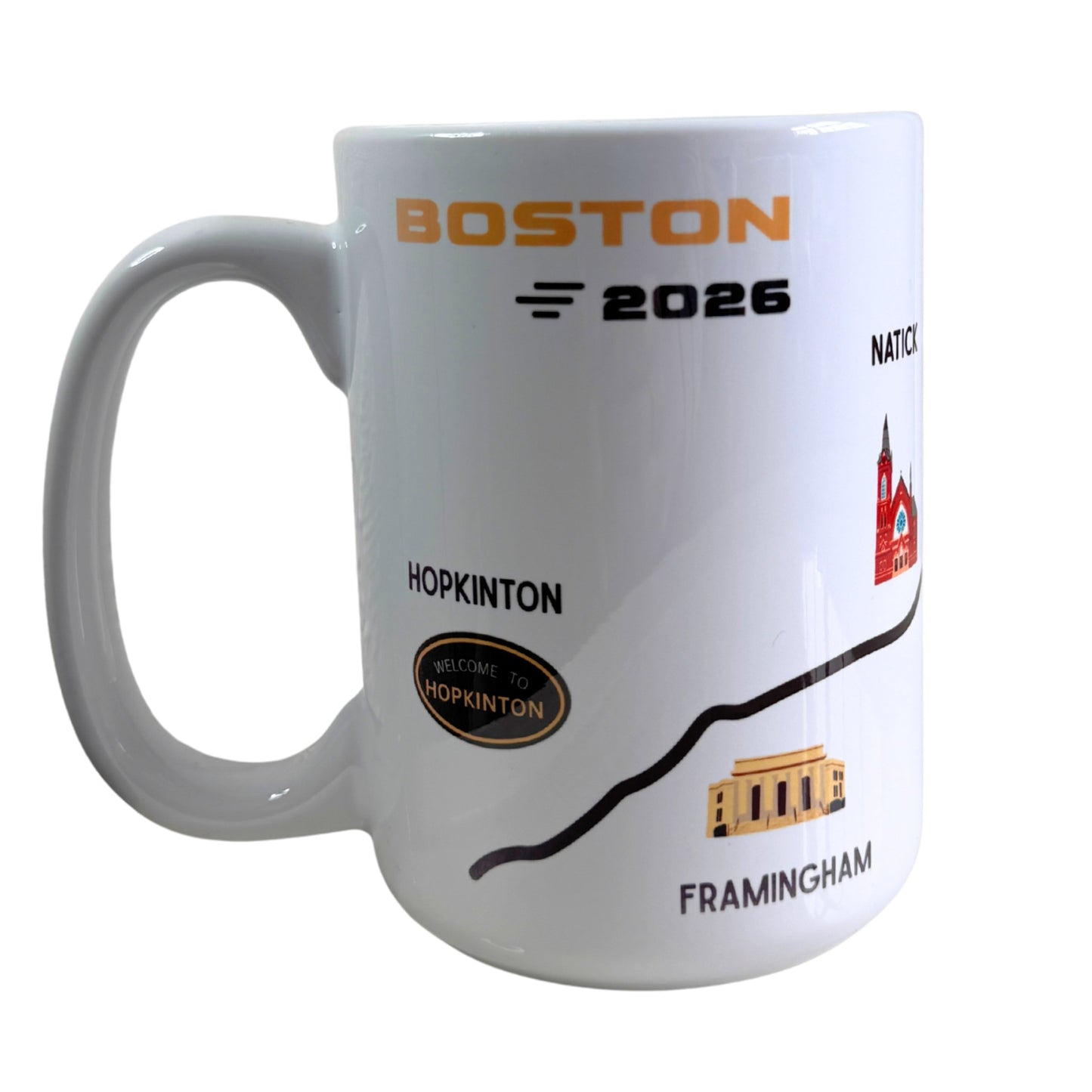 Boston Large 15oz Mug - Customisable