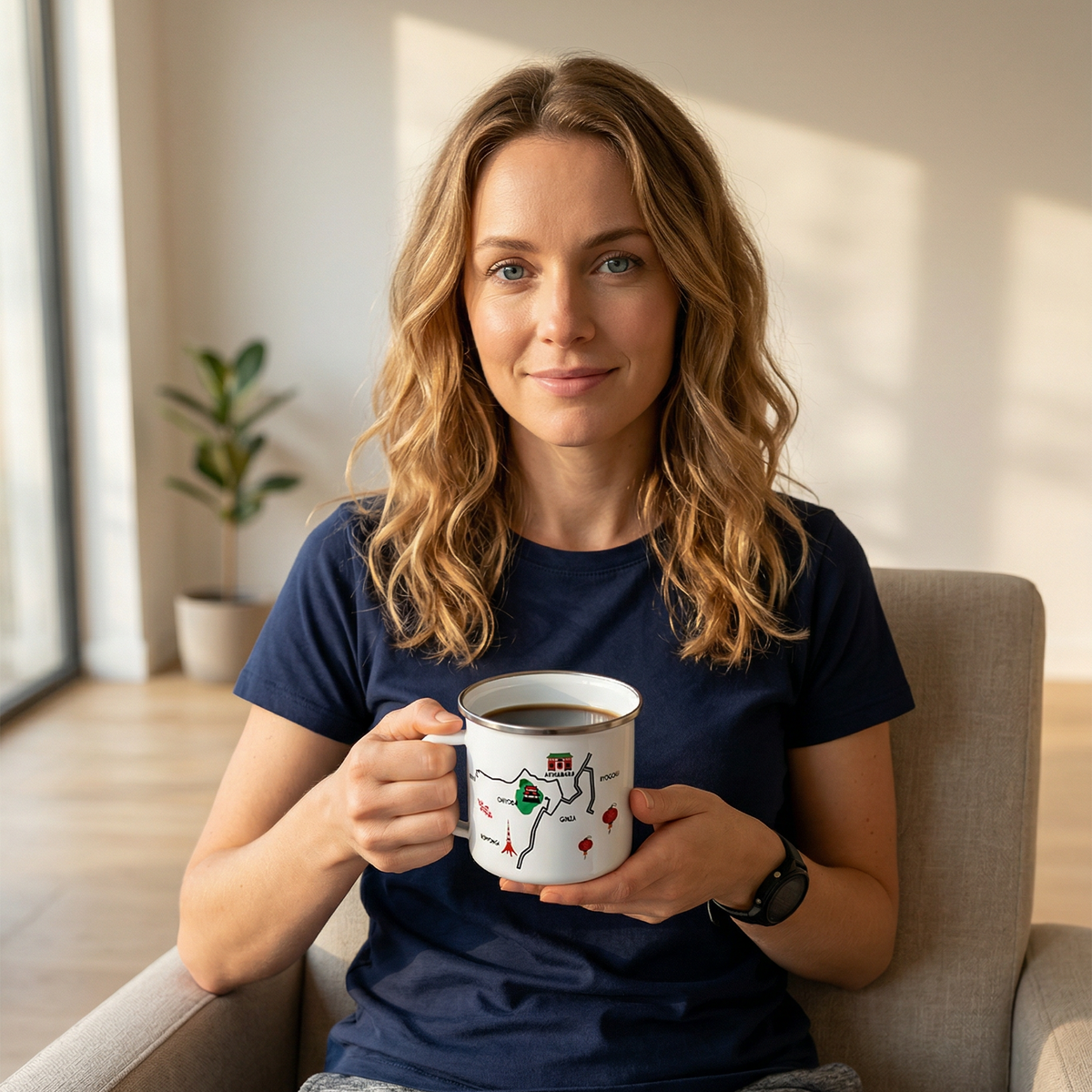 Tokyo 12oz Enamel Mug - Customisable